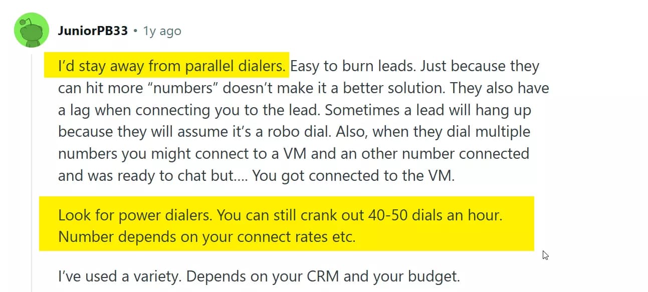 How to choose the best cold calling software? - Types of dialers image8