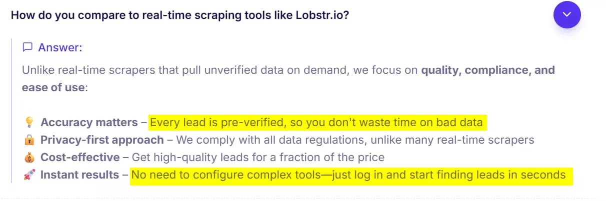 Step 1: Finding leads from Google Maps - How to scrape Google Maps using Lobstr.io? image12