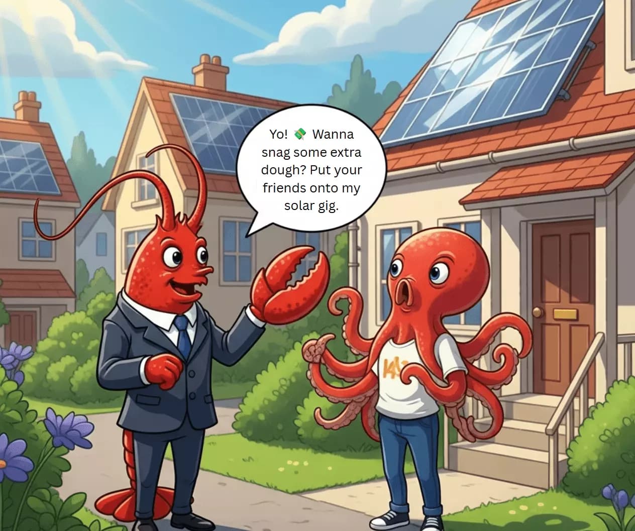 12 killer strategies for solar lead generation - 1. Referrals