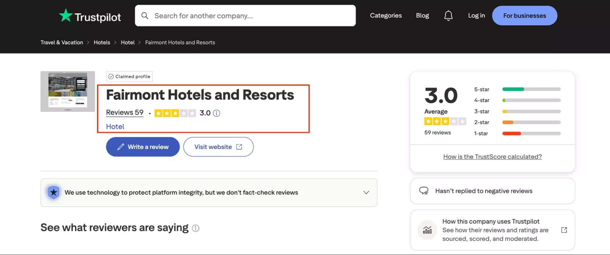 Speed test methodology — same hotel profile across all tools