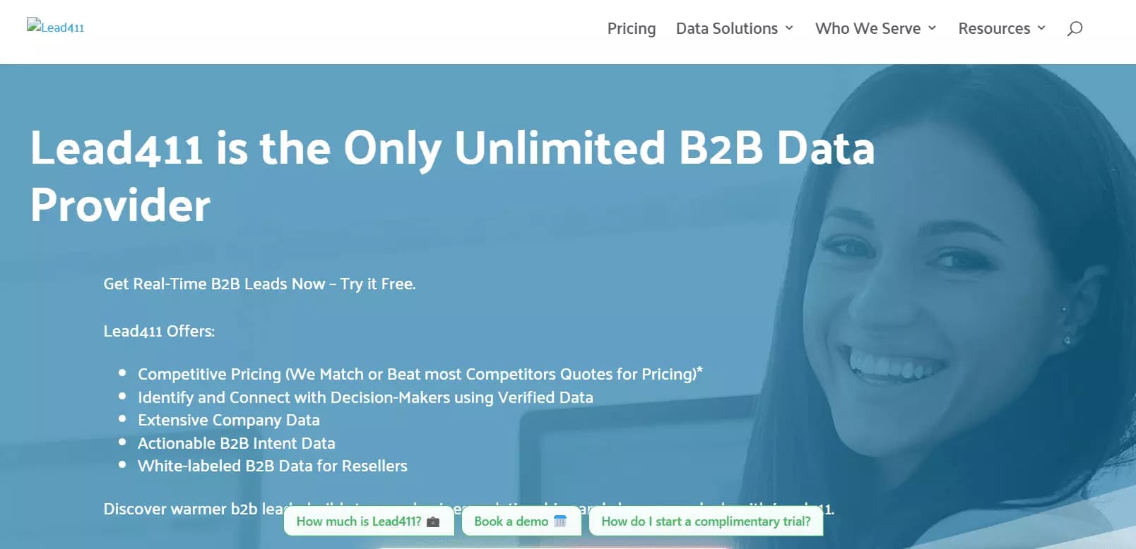 Top 10 B2B data providers - 6. Lead411