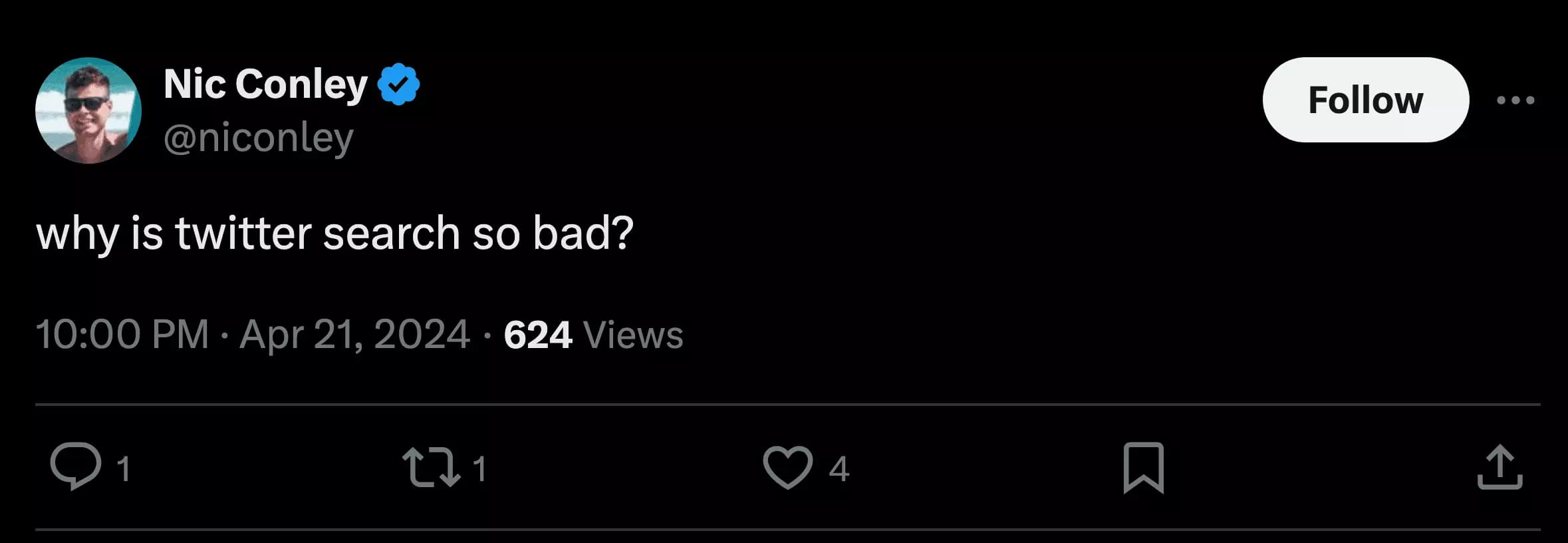 why is twitter search so bad tweet