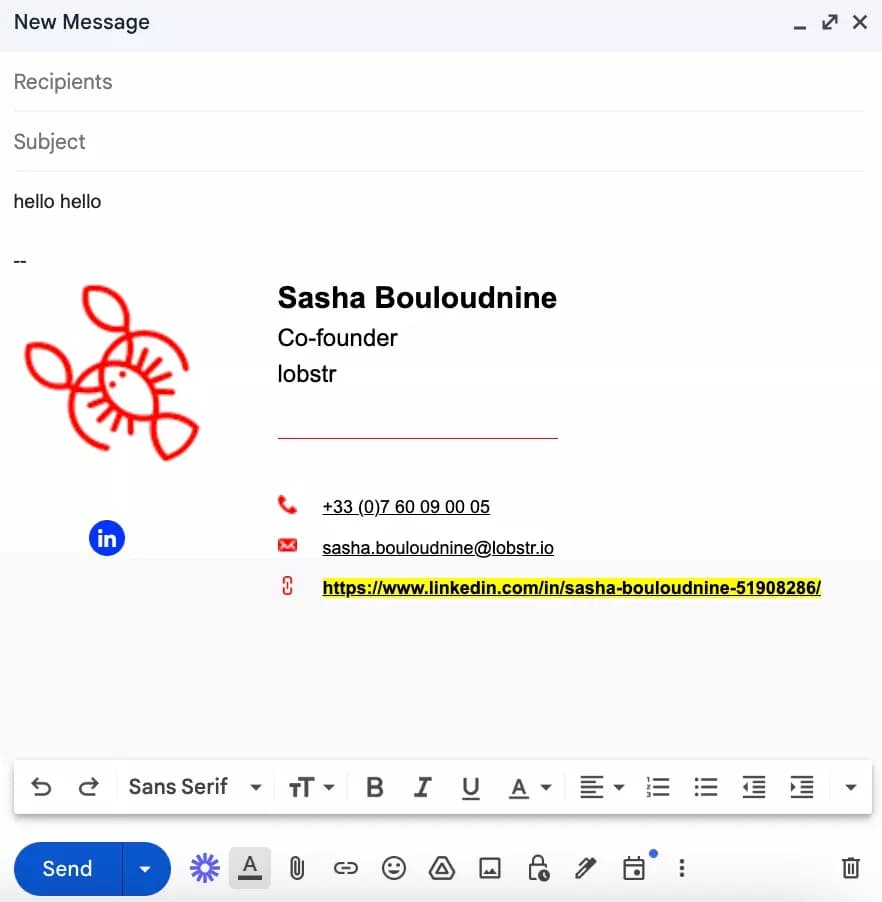 add your linkedin url in your mail signature - image4.png