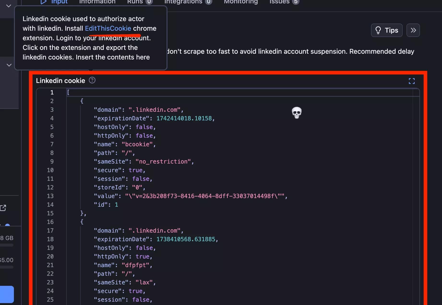 apify sales nav scraper app page cookies nerd ux - image37.png