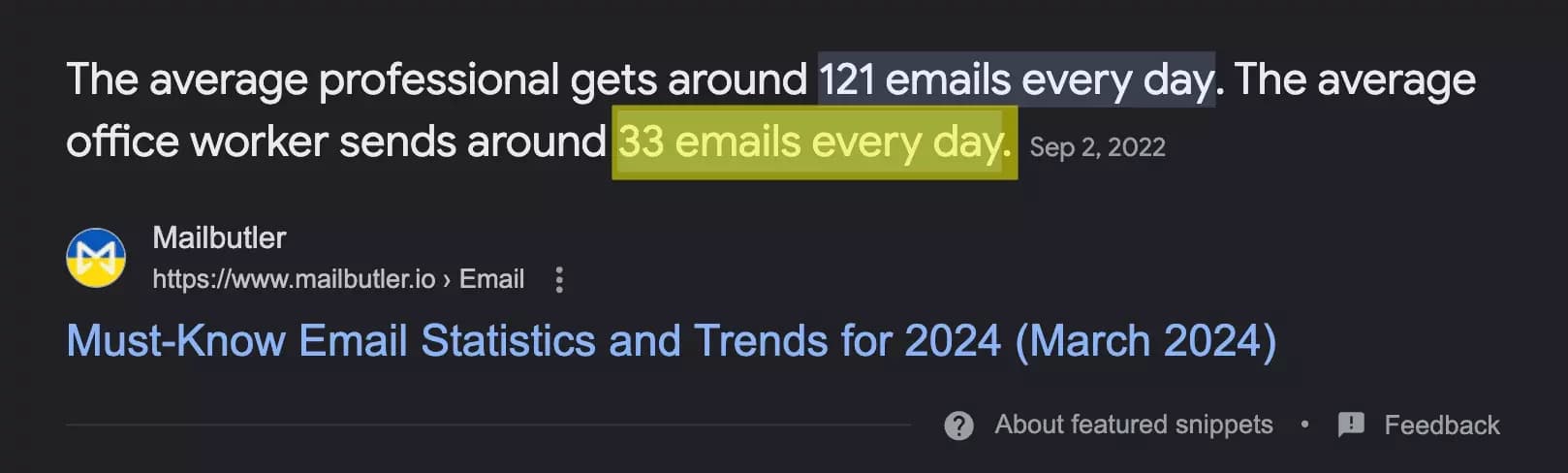 average emails sent per day office worker mailbutler - image23.png