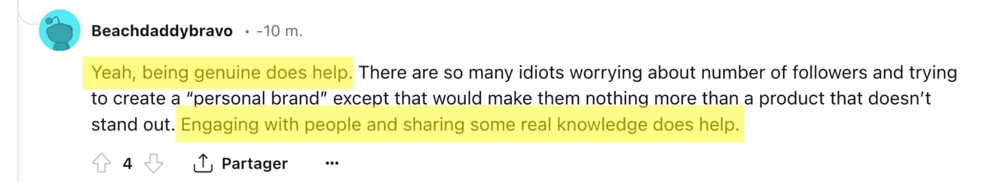 being genuine on linkedin helps reddit quote - image17.png