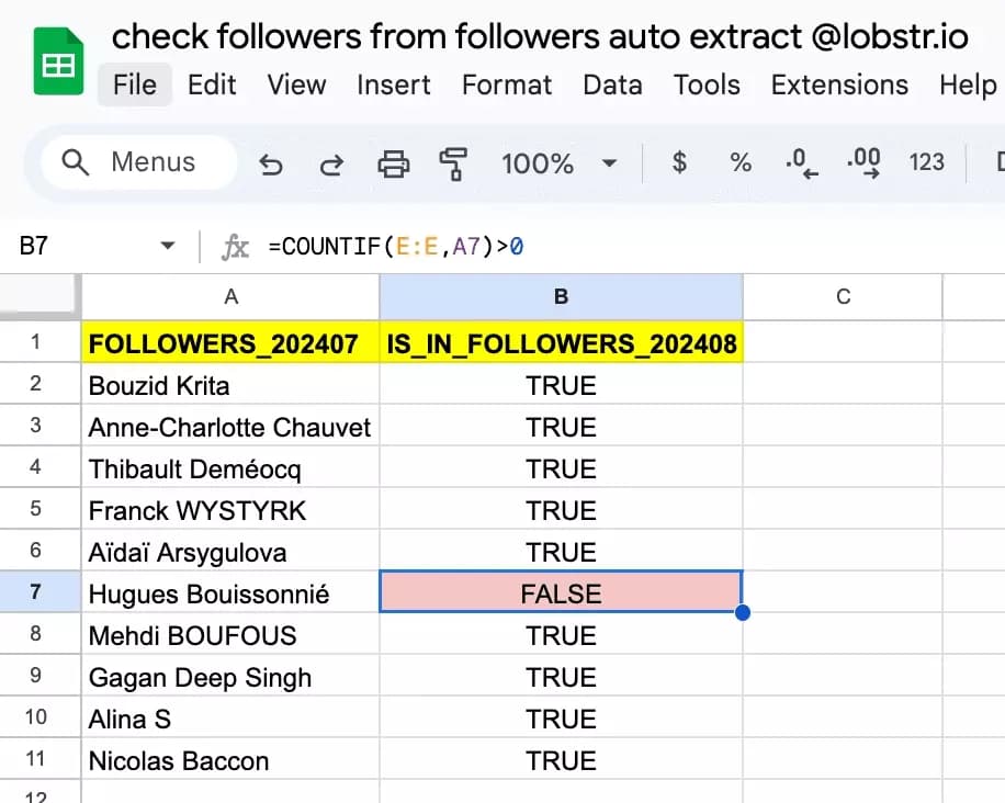 check unfollowers from followers auto extract googlesheet - image25.png