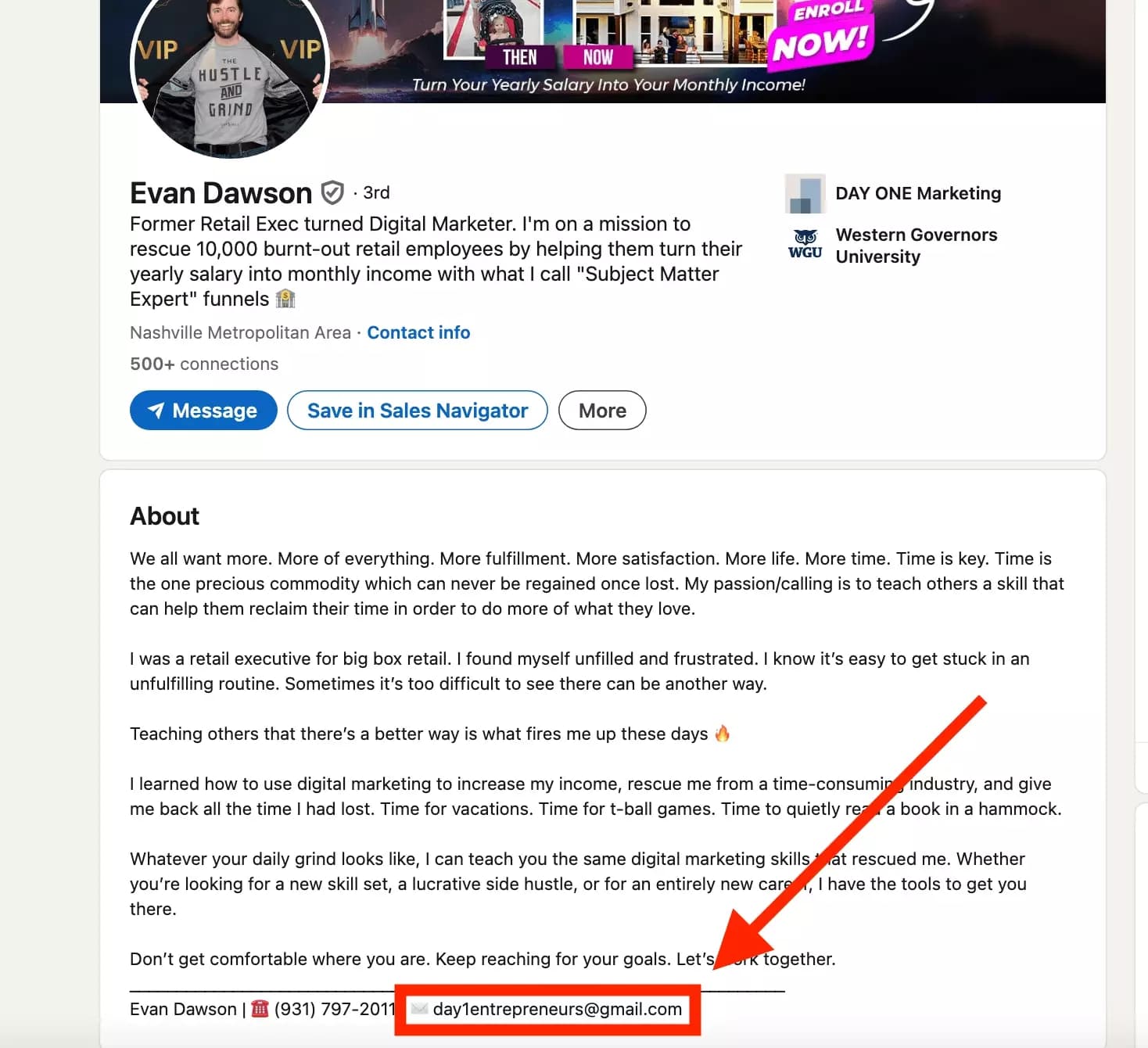 email in linkedin profile about section - image24.png