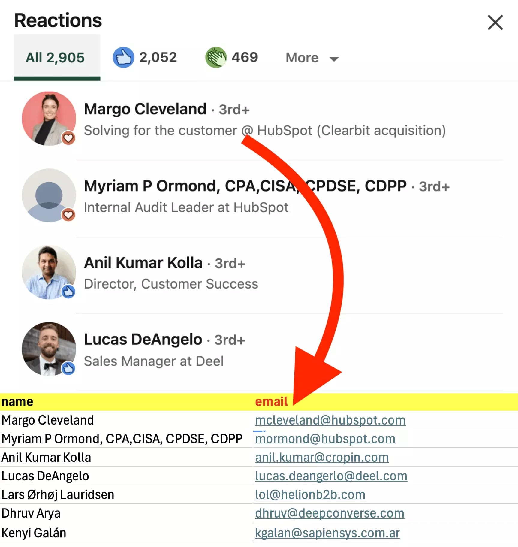 export post likers to csv snapshot - image16.png