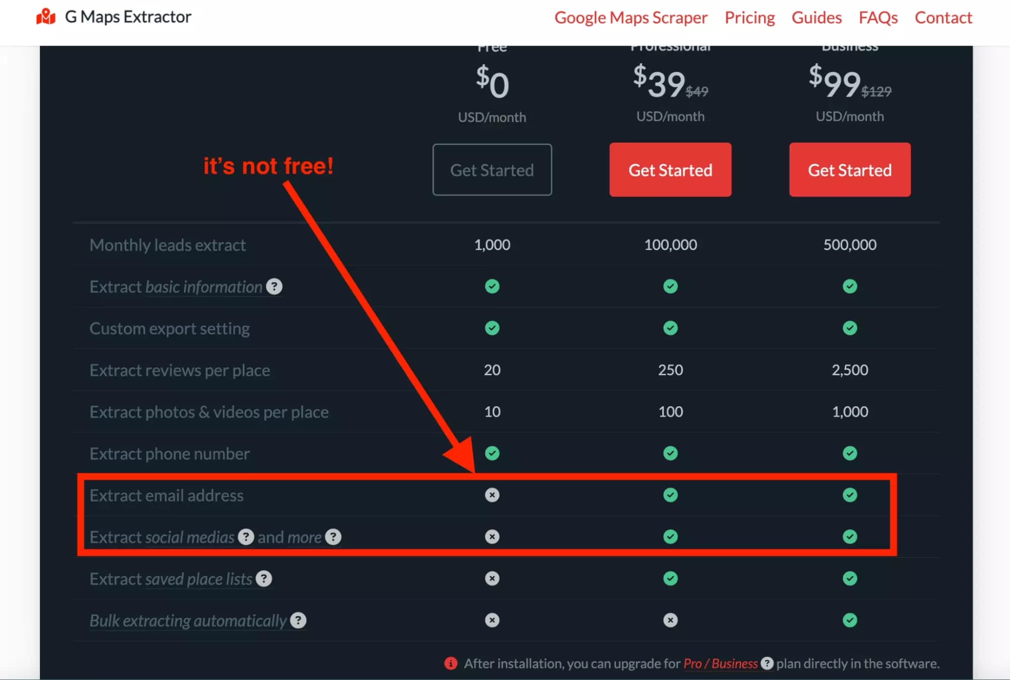 g maps extractor pricing email discovery - image23.png
