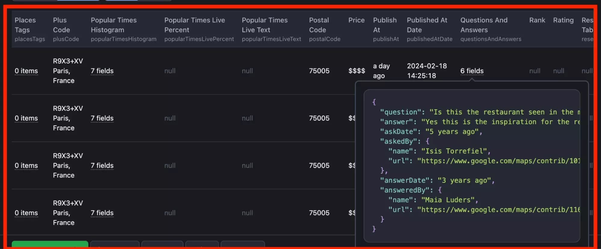 google maps reviews scraper apify results table - image18.png