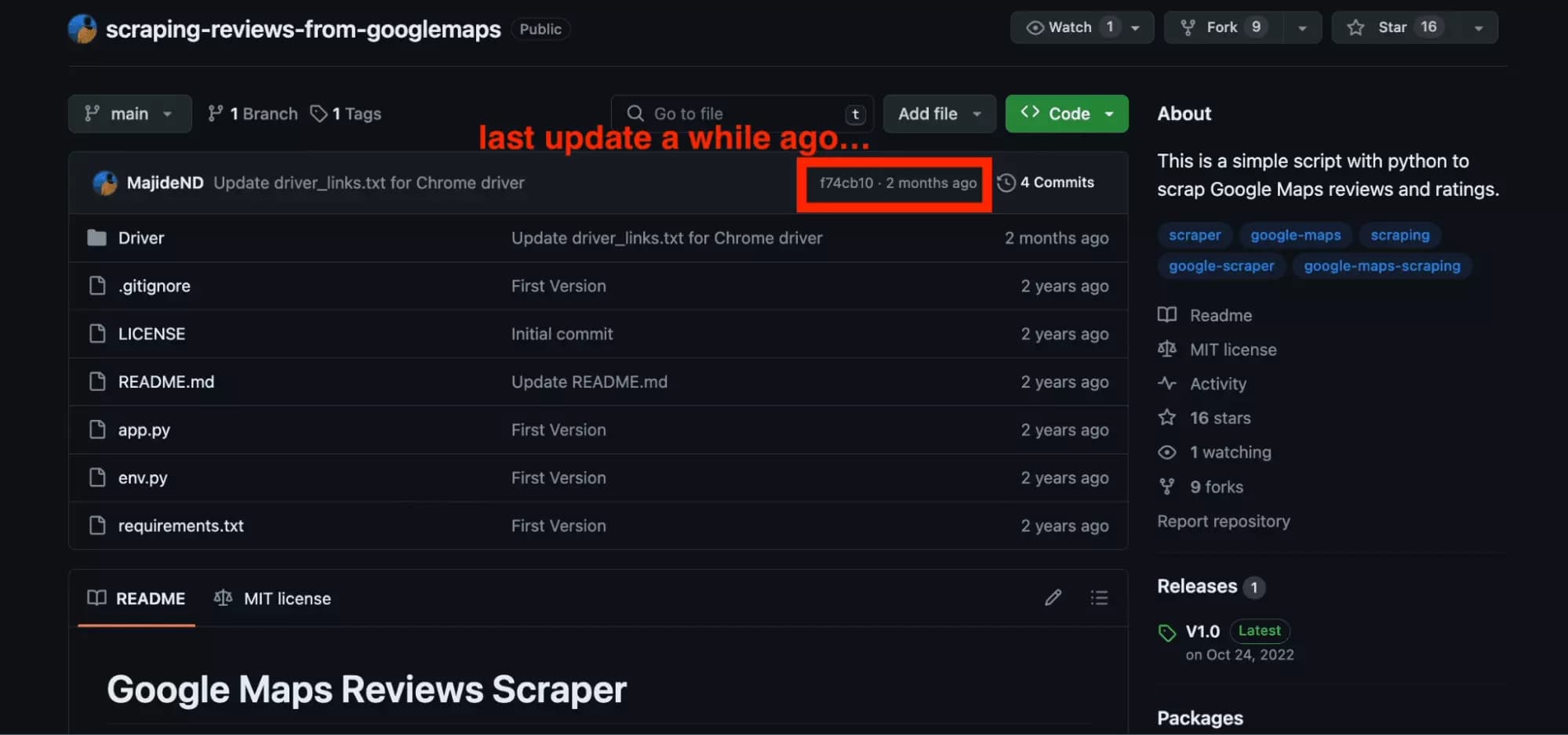 google maps reviews scraper github open source library - image23.png