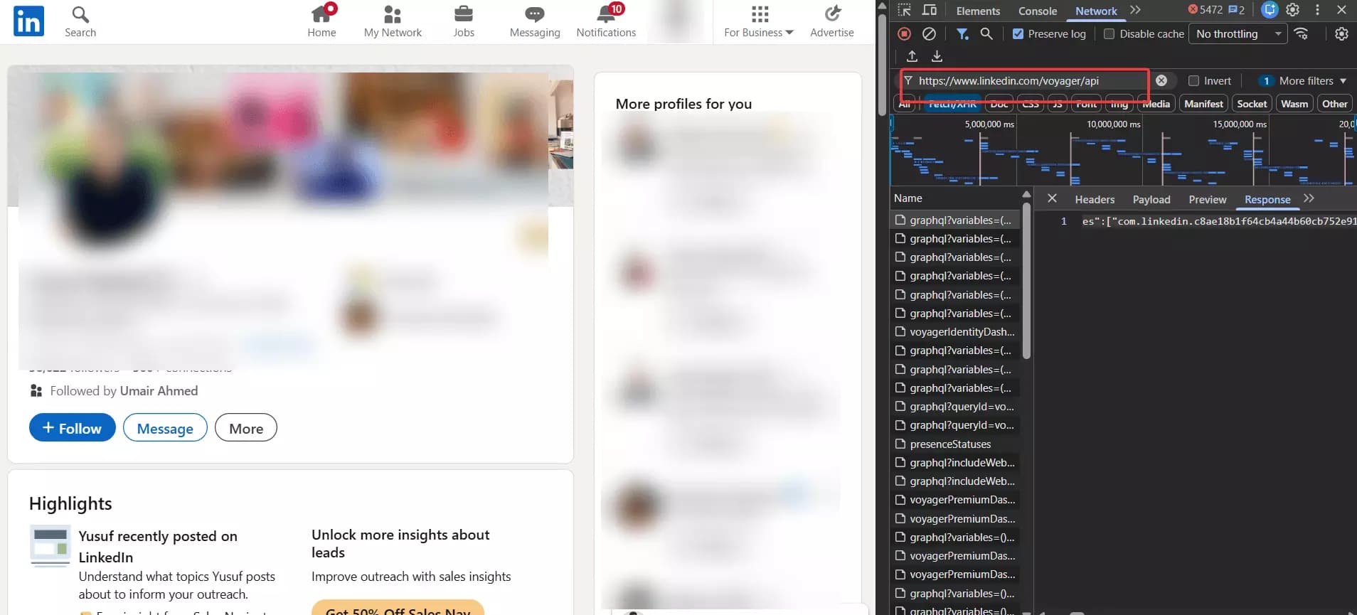 How to scrape LinkedIn profiles using Python at scale image7