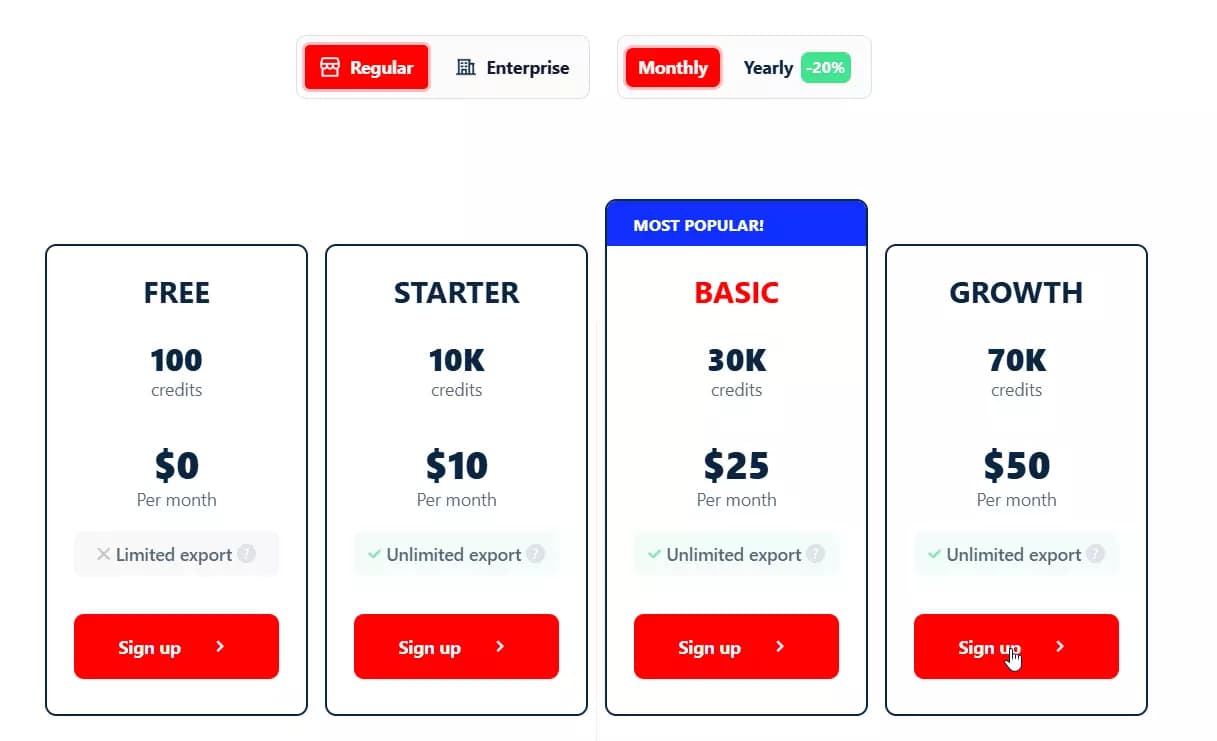 5 Best ZoomInfo alternatives and competitors - Pricing image18