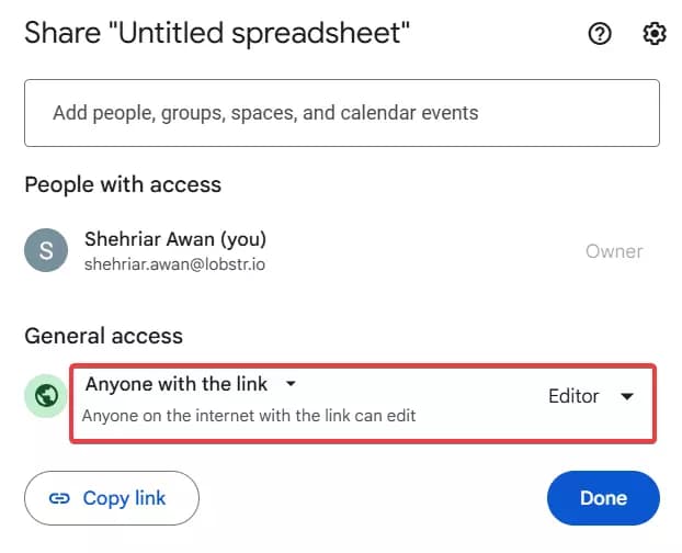 How to automate exports to Google Sheets or email - Export results to Google Sheets image17