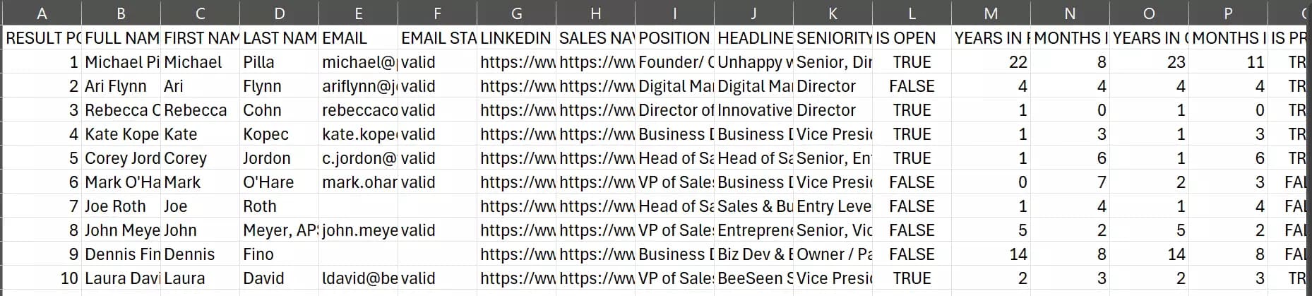 Best Sales Navigator APIs for data collection at scale - What makes Lobstr.io the best? image21