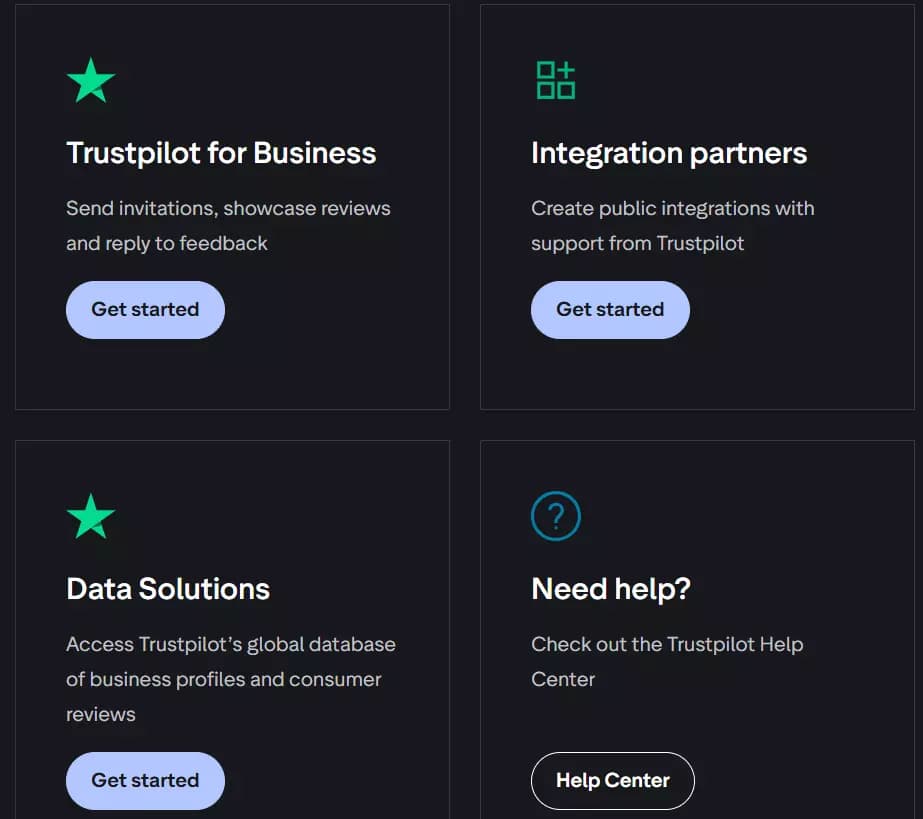 Does Trustpilot offer an official API?