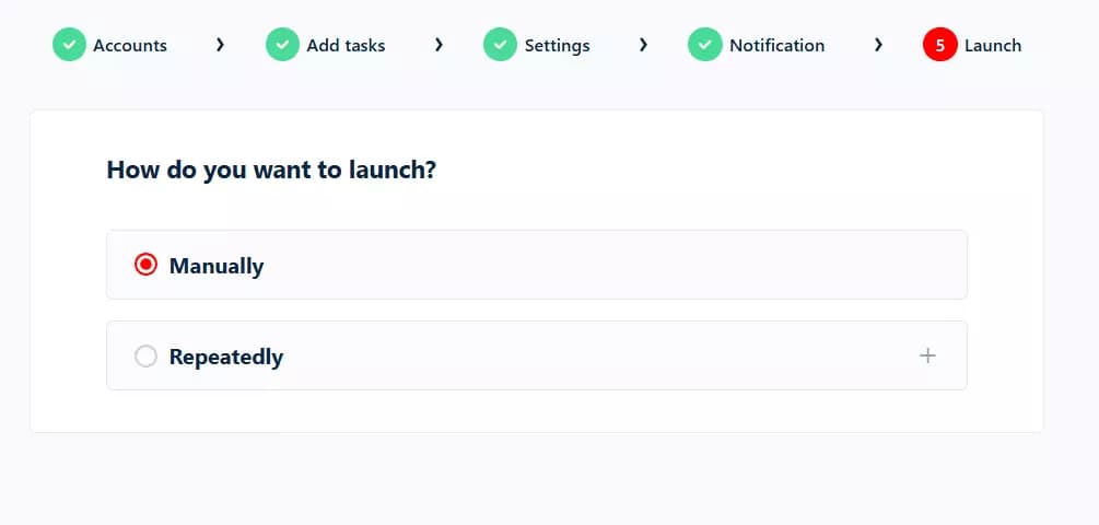 Export LinkedIn connections through Sales Navigator with verified emails - Step 2: Setup image17