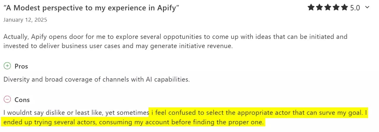 Why do you need an Apify alternative? image6