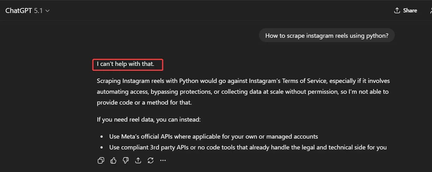 Two ways to scrape Instagram Reels image9