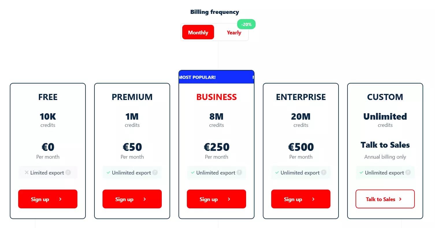 1. Lobstr.io – Best Overall Apify Alternative (No-Code + API) - Pricing image15