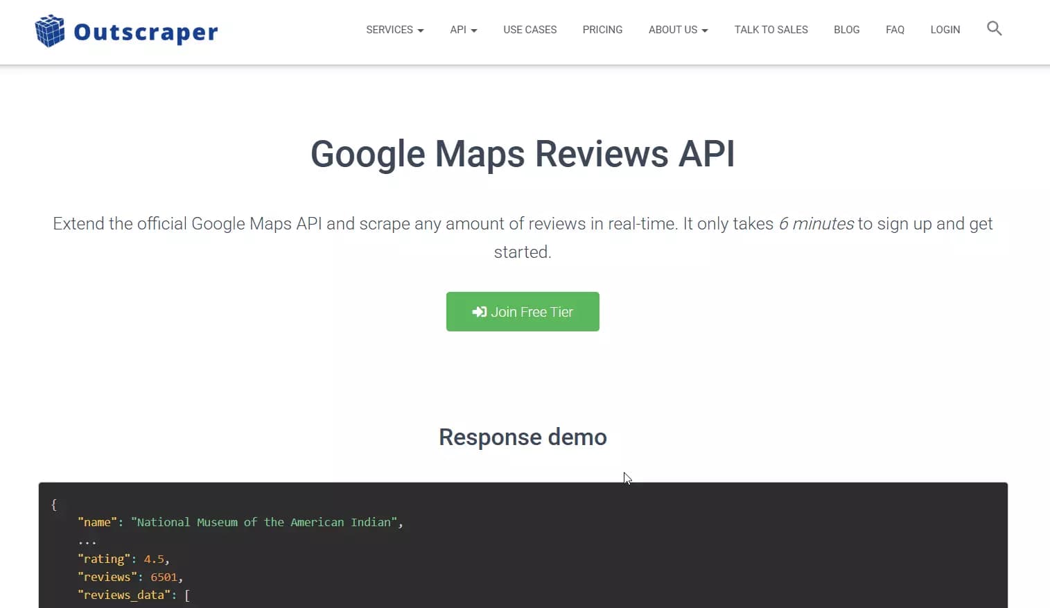 Best synchronous Google Reviews APIs - Outscraper