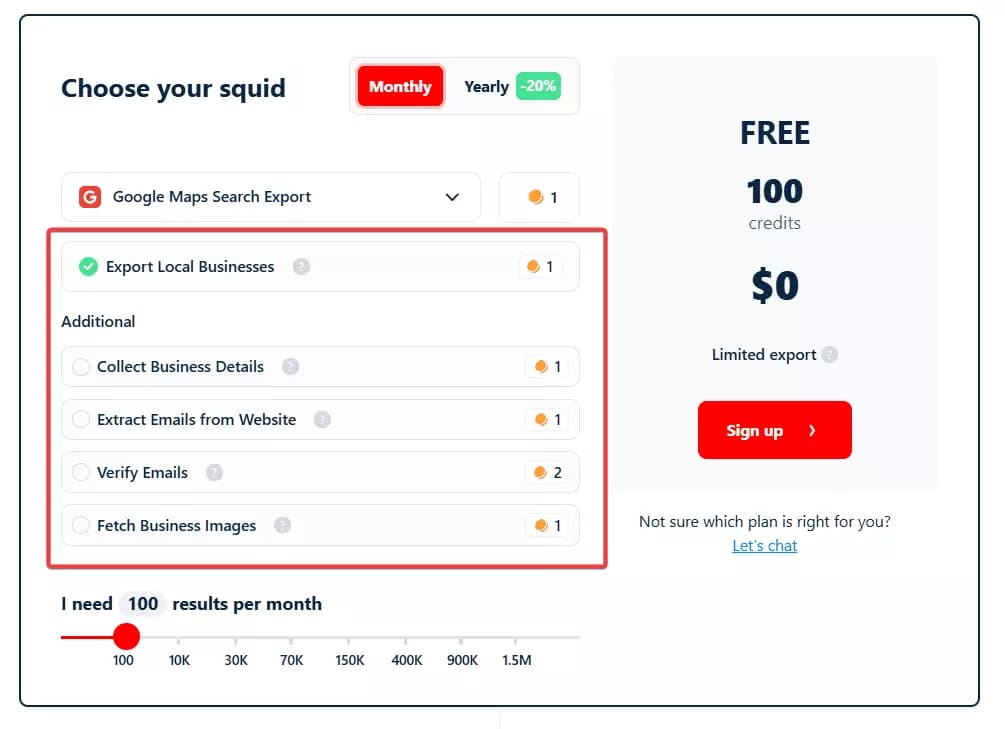 Update #1 – New Pricing Plans, Better in Every Way - Streamlined Credit Model (and Way Cheaper Scrapers) image3