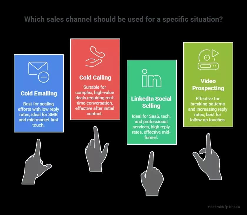 How to do outbound lead generation like a pro? - Step 1: Choose the right strategy for your business