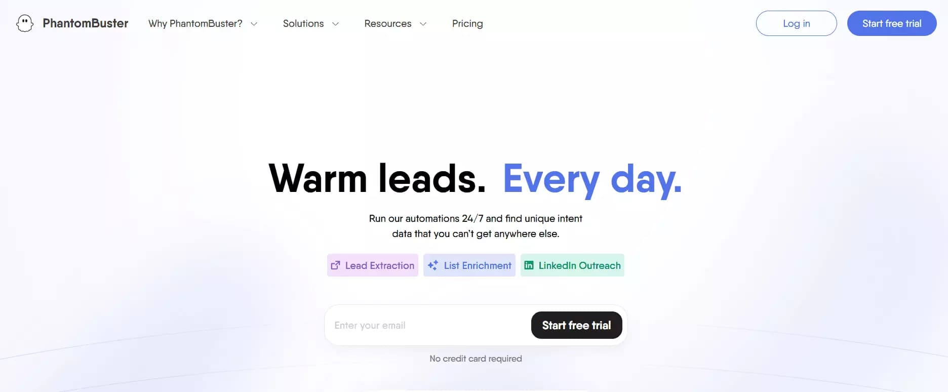 4 Good Apify Alternatives for No-Code Scraping - 2. Phantombuster