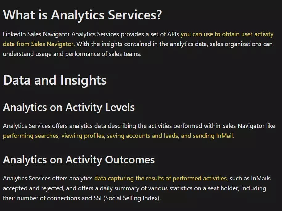 Is there an official LinkedIn Sales Navigator API? - ✅ What it does image9