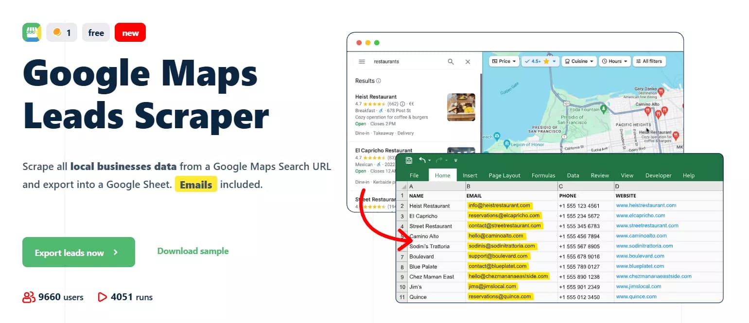 Update #2 – Two new scrapers released - Update #3 – Category Match in Google Maps Leads Scraper