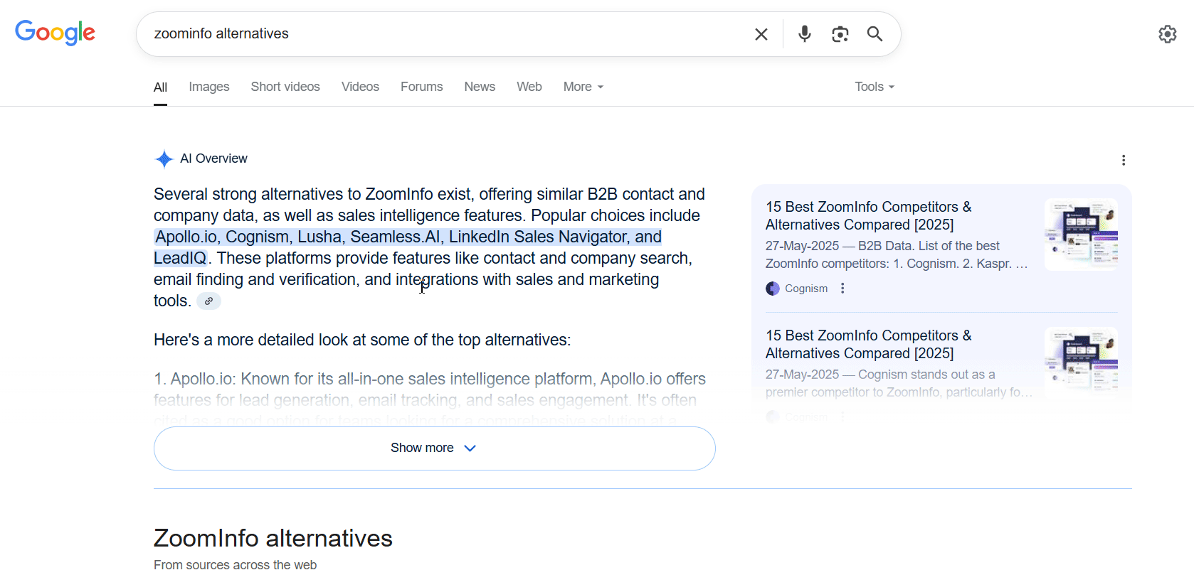 How to Choose the Best ZoomInfo Alternative?