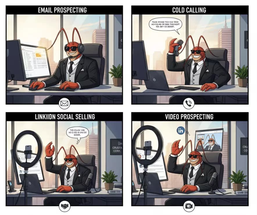 How to do outbound lead generation like a pro? - Step 2: Use a multi-channel approach image52