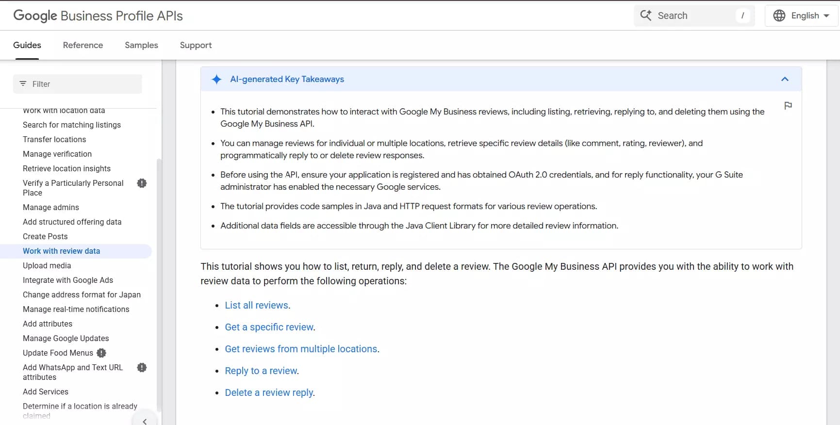 Does Google offer a reviews API? - How to use it? image3