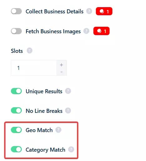 Update #2 – Two new scrapers released - Category Match + Geo Match filters 🎯