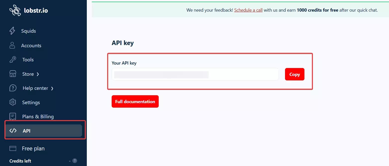 How to use Lobstr.io’s Google Reviews Scraper API? - Authentication