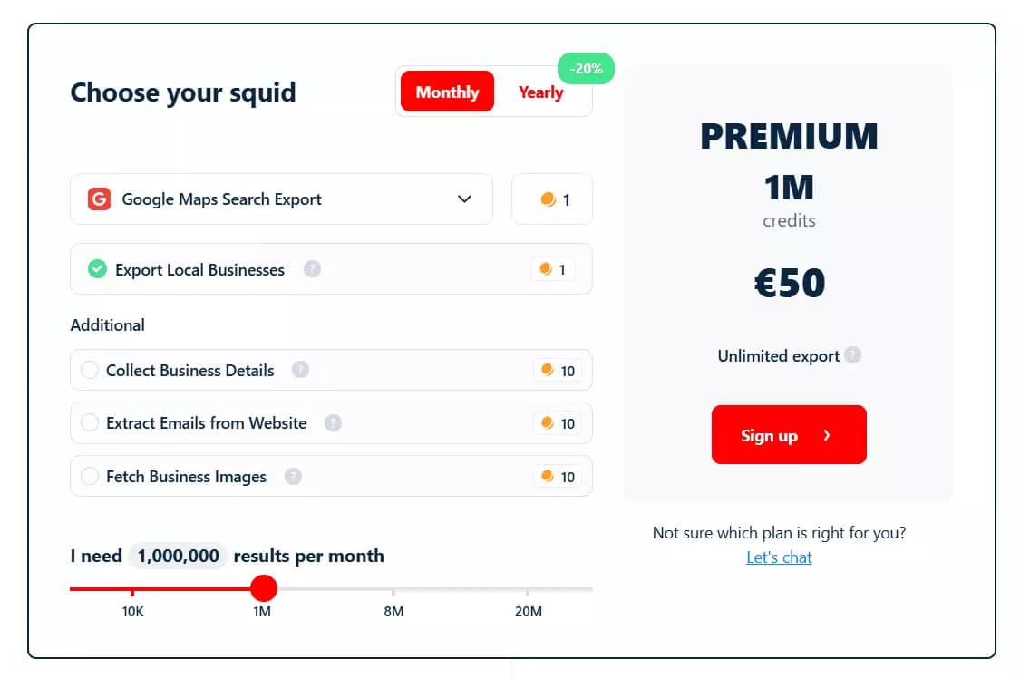 1. Lobstr.io – Best Overall Apify Alternative (No-Code + API) - Pricing image18