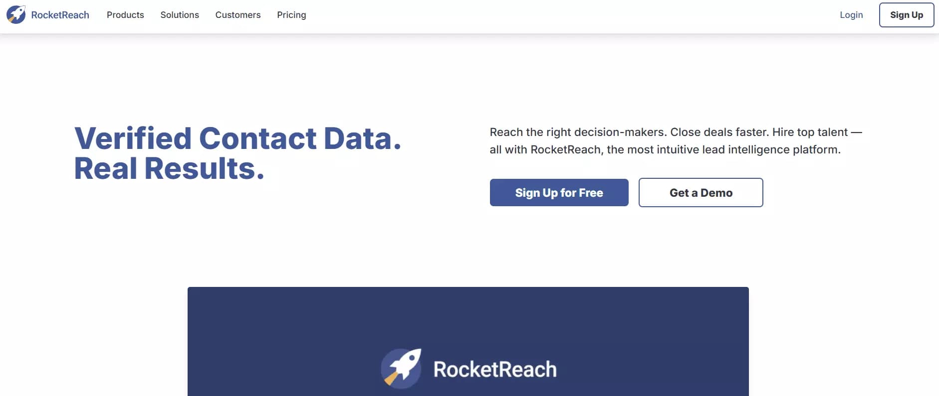 6 popular ZoomInfo alternatives that could not make it to the list - 9. RocketReach