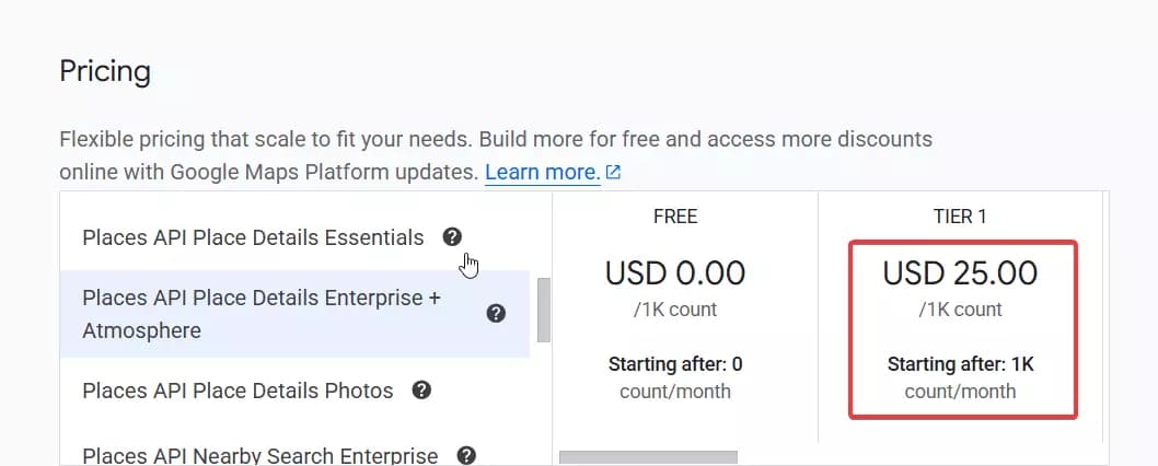 Does Google offer a reviews API? - How much does it cost?