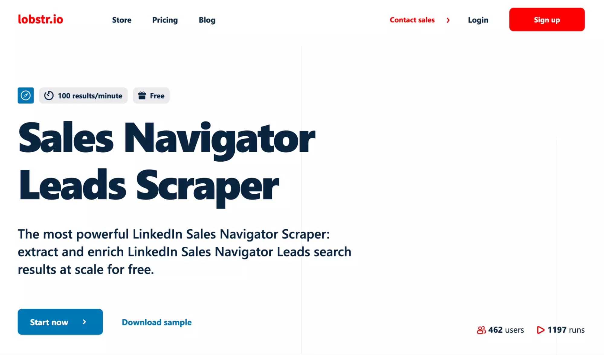 lobstr io sales navigator leads scraper product page - image9.png