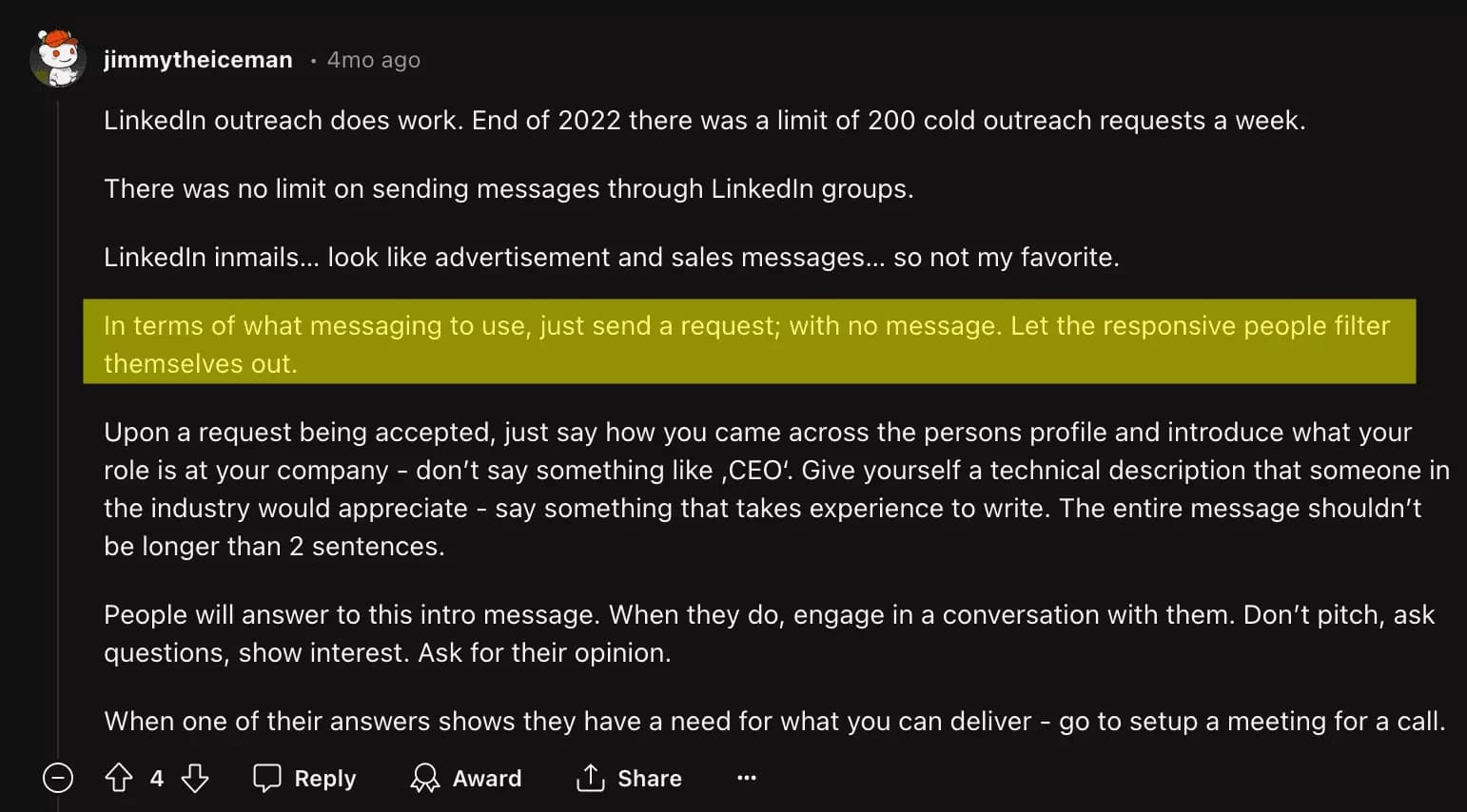 send blank linkedin connection requests reddit - image6.png