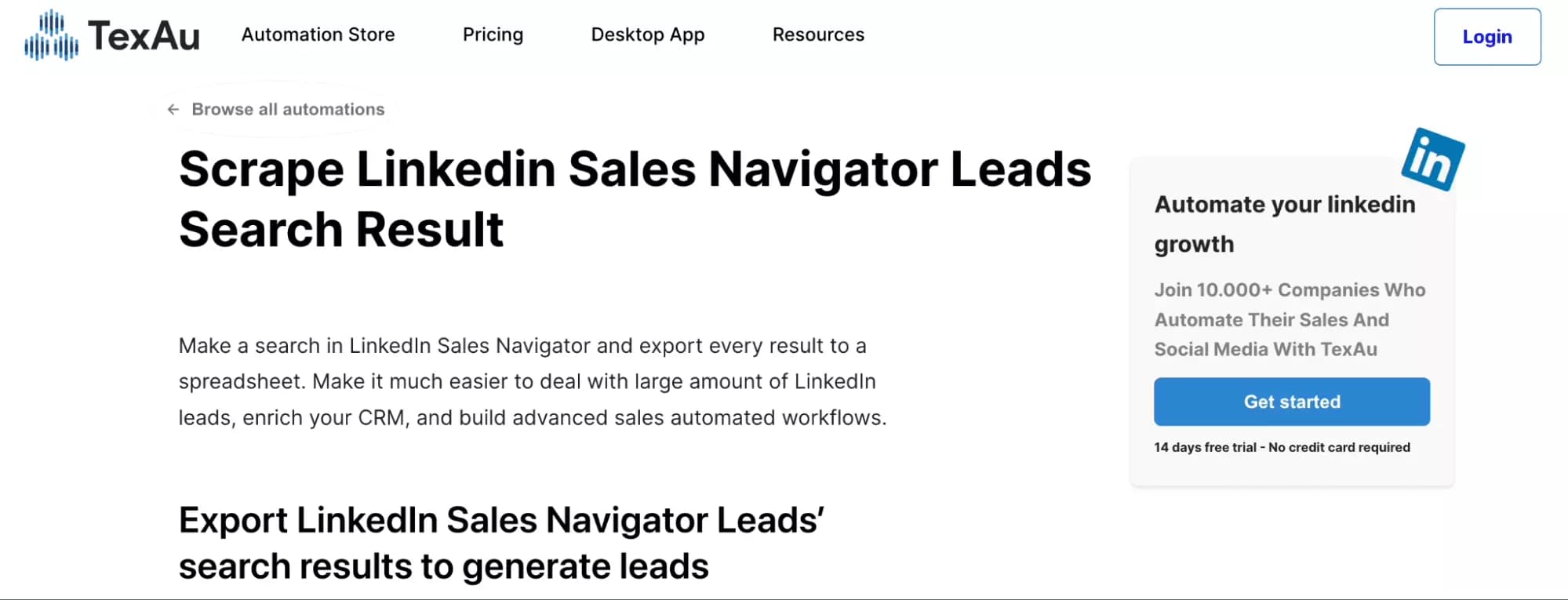 texau sales nav scraper product page - image49.png