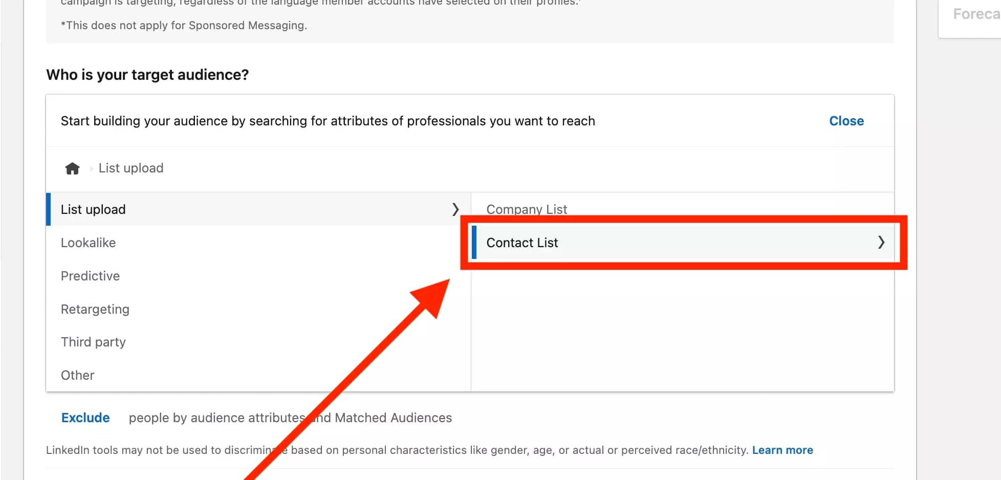 upload list linkedin ads advanced mode - image25.png