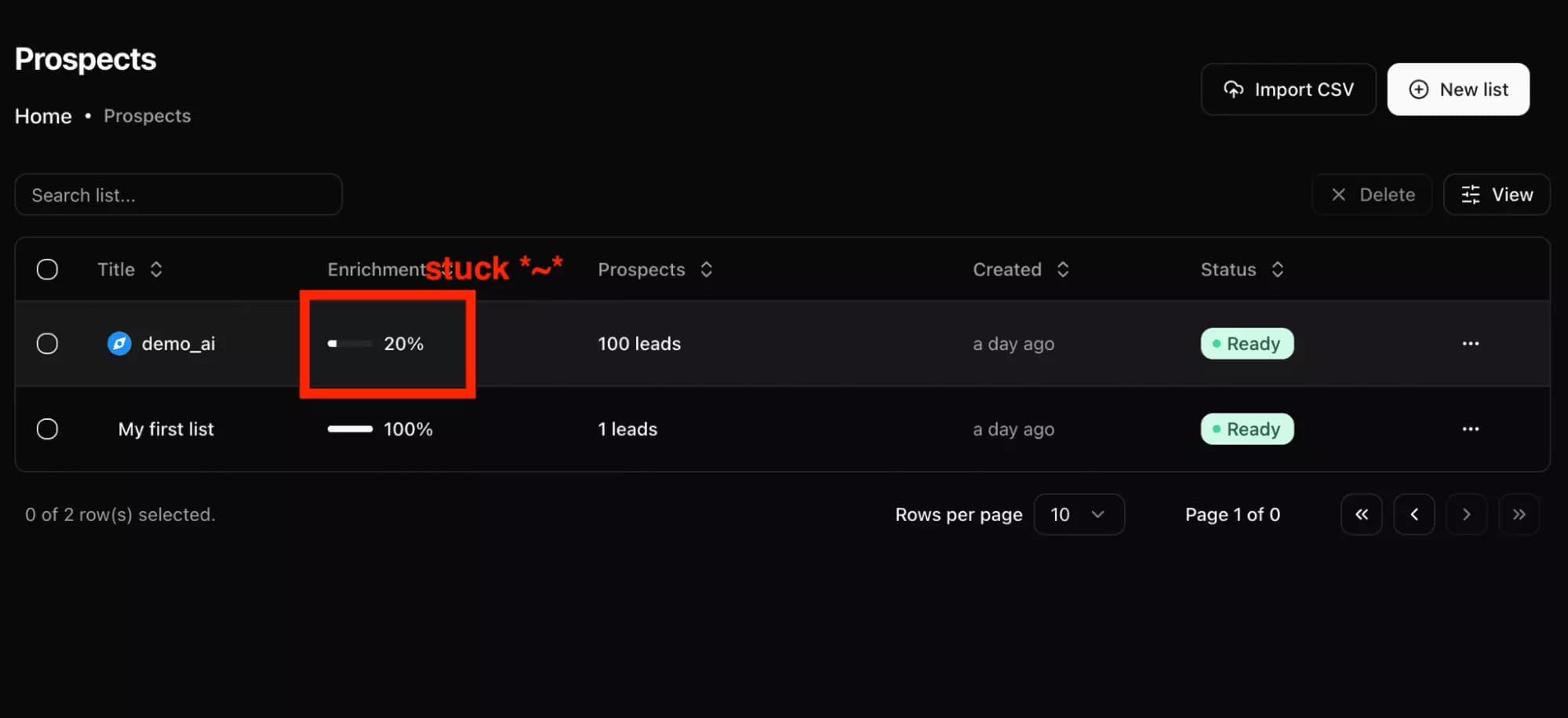 useartemis enrichment stuck at 20 percent - image13.png